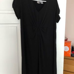Black flattering Maternity Dress